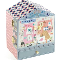 Boîte à musique et à bijoux : Tinou Shop - Djeco