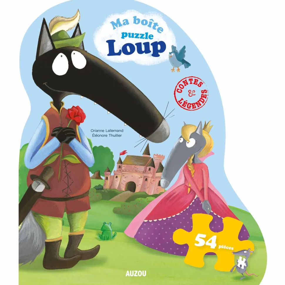 Boîte puzzle Loup N°2 - Editions Auzou