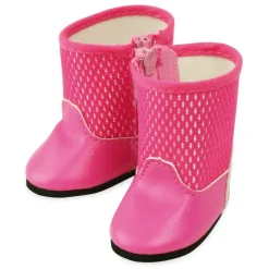 Bottes roses pour poupée de 39 à 48 cm - Petitcollin