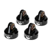 Bouchons D'Amortisseur Gtr Alu Anodises Noir Fox - Traxxas - Traxxas
