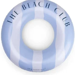BOUÉE de BAIN Bleu-blanc - 120cm - Swim Essentials