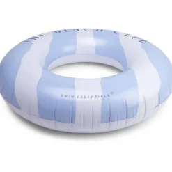 BOUÉE de BAIN Bleu-blanc - 120cm - Swim Essentials