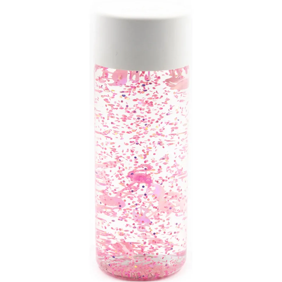 Bouteille sensorielle : Flamants Roses - L'atelier Gigogne