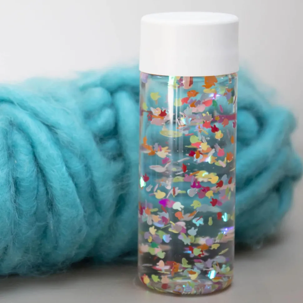 Bouteille sensorielle : Multicolore : Lapins - L'atelier Gigogne