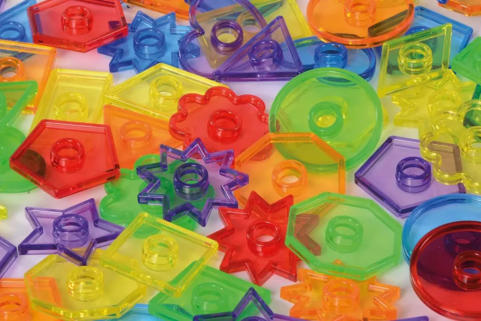 Boutons à enfiler 144 pièces avec 6 cordes - Eduplay