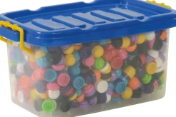 Boutons chapeaux à empiler, set de 1000 pces en coffret - Eduplay