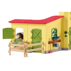 Box avec Poney Icelandais - Extension Ferme Educative - Schleich