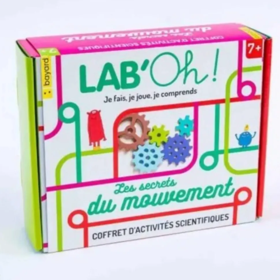 Box sciences-Physique Lab'Oh : les secrets du mouvements - Poppik