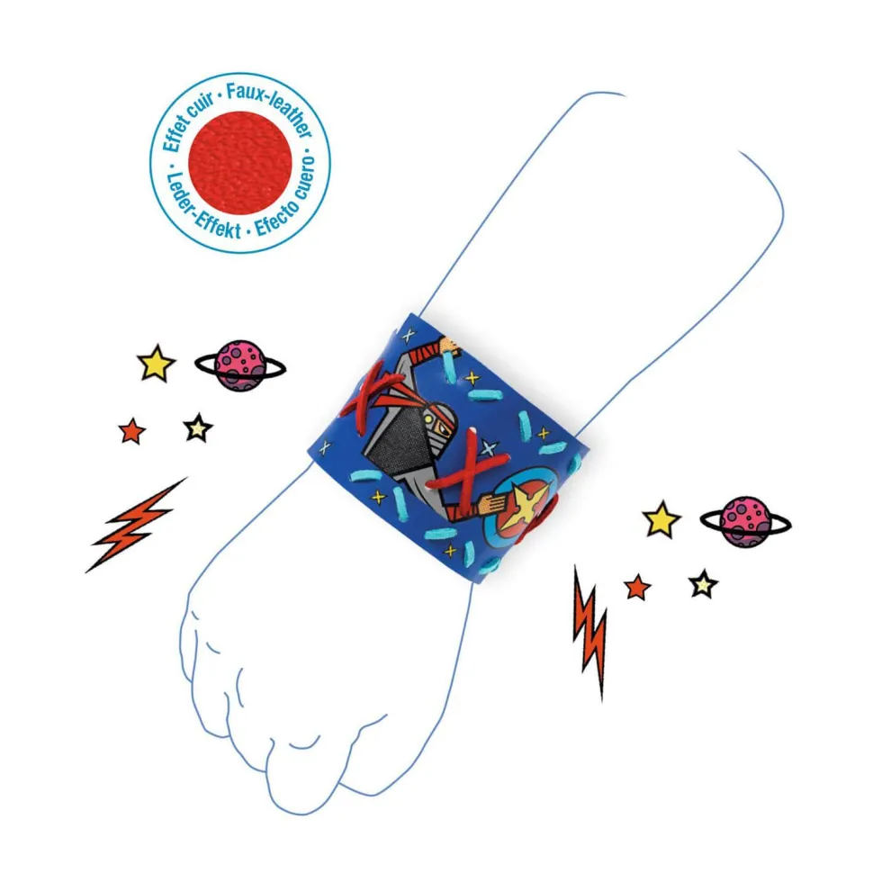 Bracelets de force à créer : Super-pouvoirs - Djeco