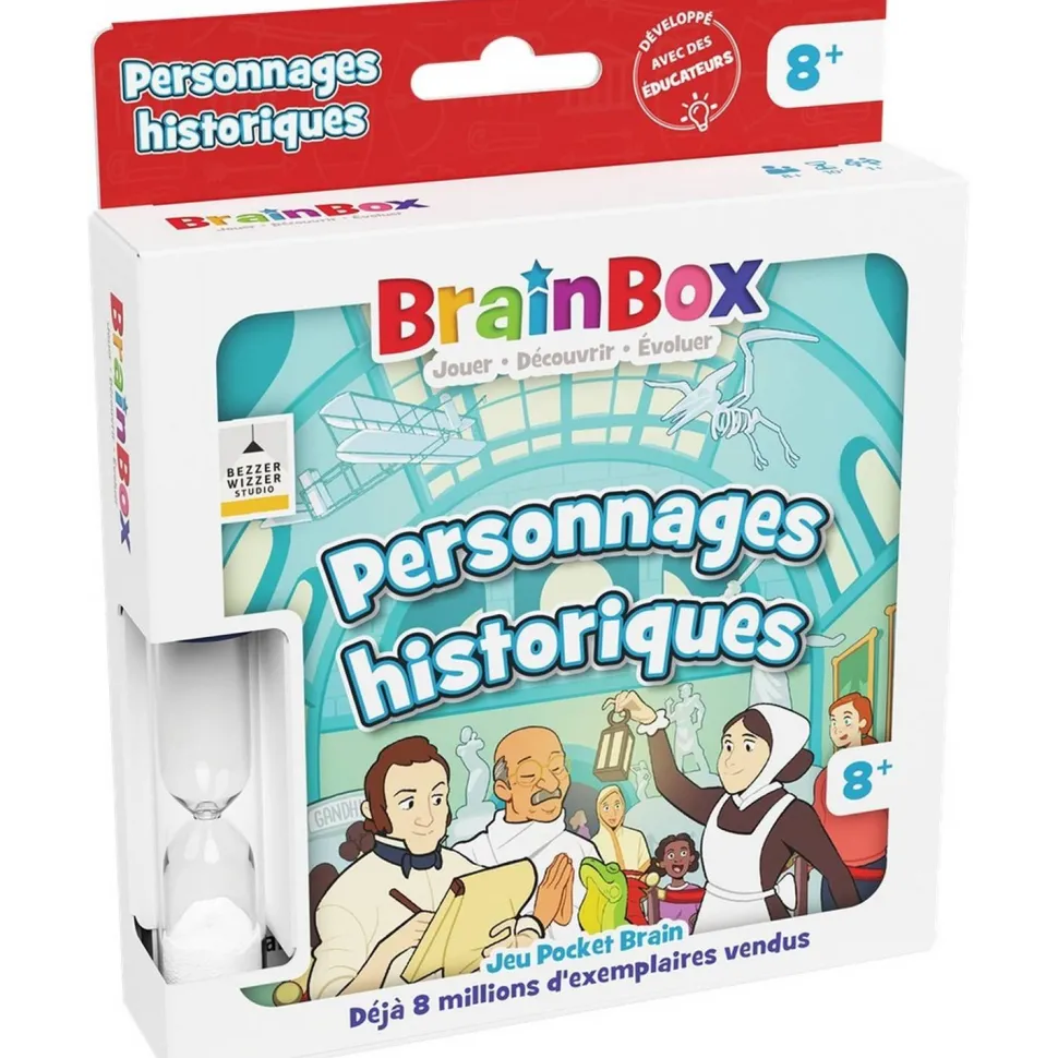 BrainBox Pocket : Personnages Historiques - Asmodée