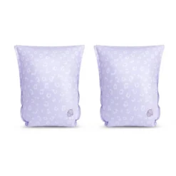 Brassards de NAGE - Léopard lila - Swim Essentials