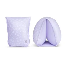 Brassards de NAGE - Léopard lila - Swim Essentials