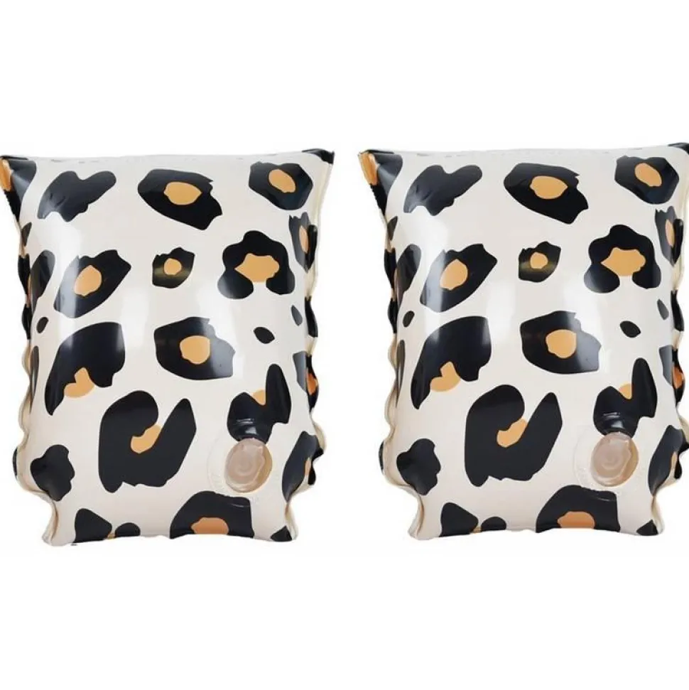 Brassards de NAGE - Léopard beige - Swim Essentials