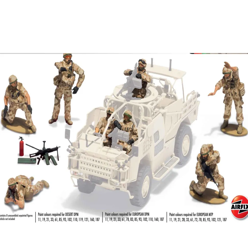 British Maintenance Crew (Afghanistan) - Equipage - Airfix