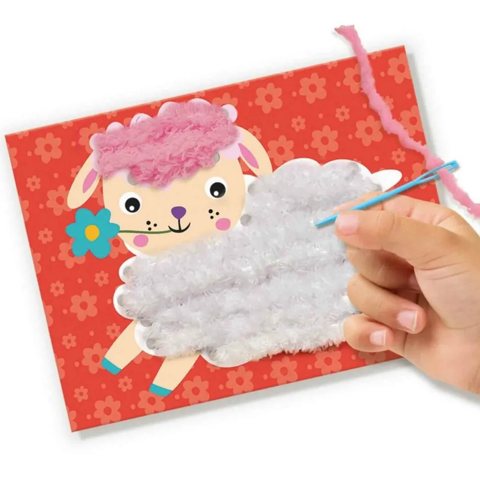 Broderie d'animaux en fil moelleux - SES Creative