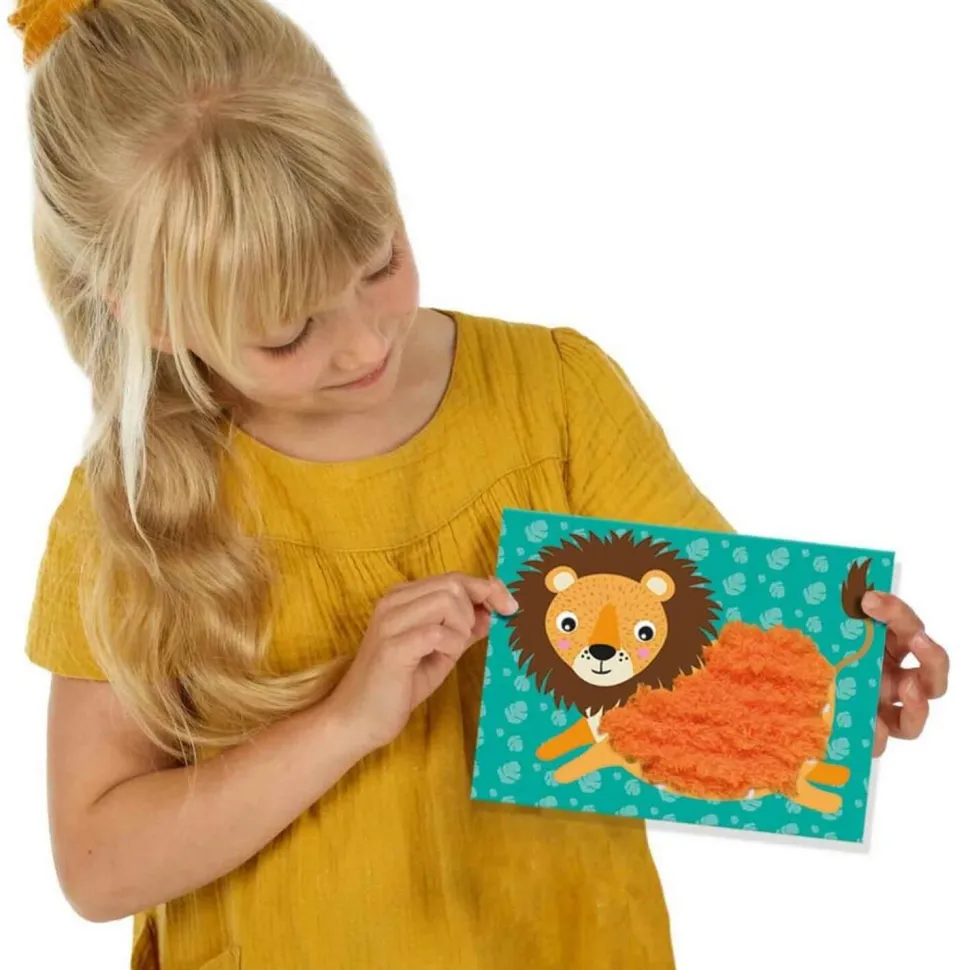 Broderie d'animaux en fil moelleux - SES Creative