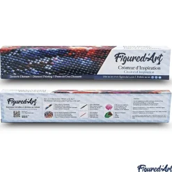 Broderie diamant : Affiche Poster Paris 2 - sans chassis en bois - Figured'Art