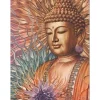 Broderie diamant : Bouddha - sans chassis en bois - Figured'Art