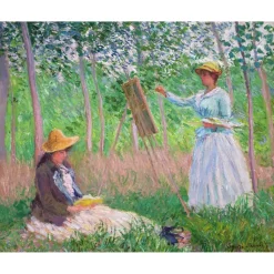 Broderie diamant : Dans les bois de Giverny - Monet - sans chassis en bois - Figured'Art