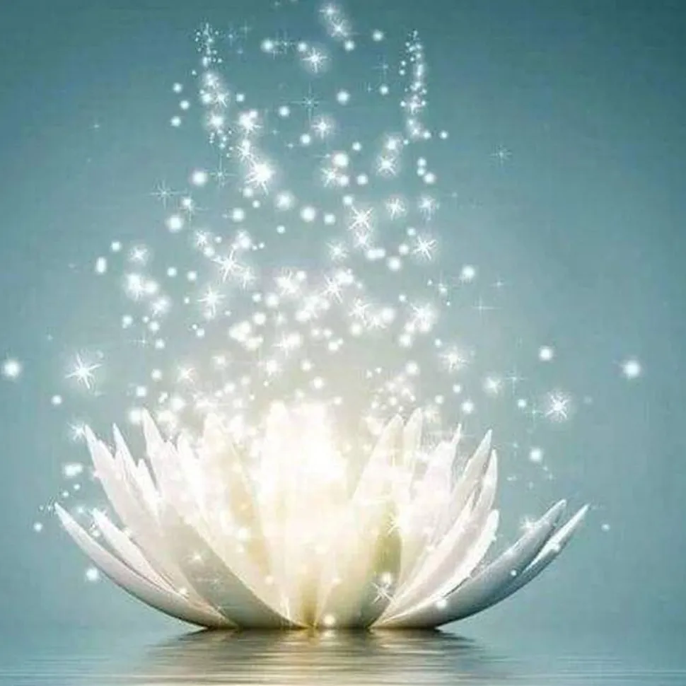 Broderie diamant : Magie Lumière - sans chassis en bois - Figured'Art