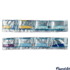 Broderie diamant : Petit Renard et Papillon - toile tendue sur chassis - Figured'Art