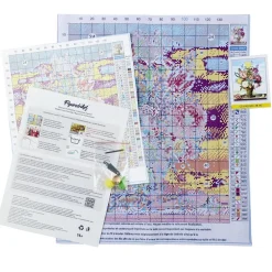 Broderie point de croix : Golden Retriever - Figured'Art