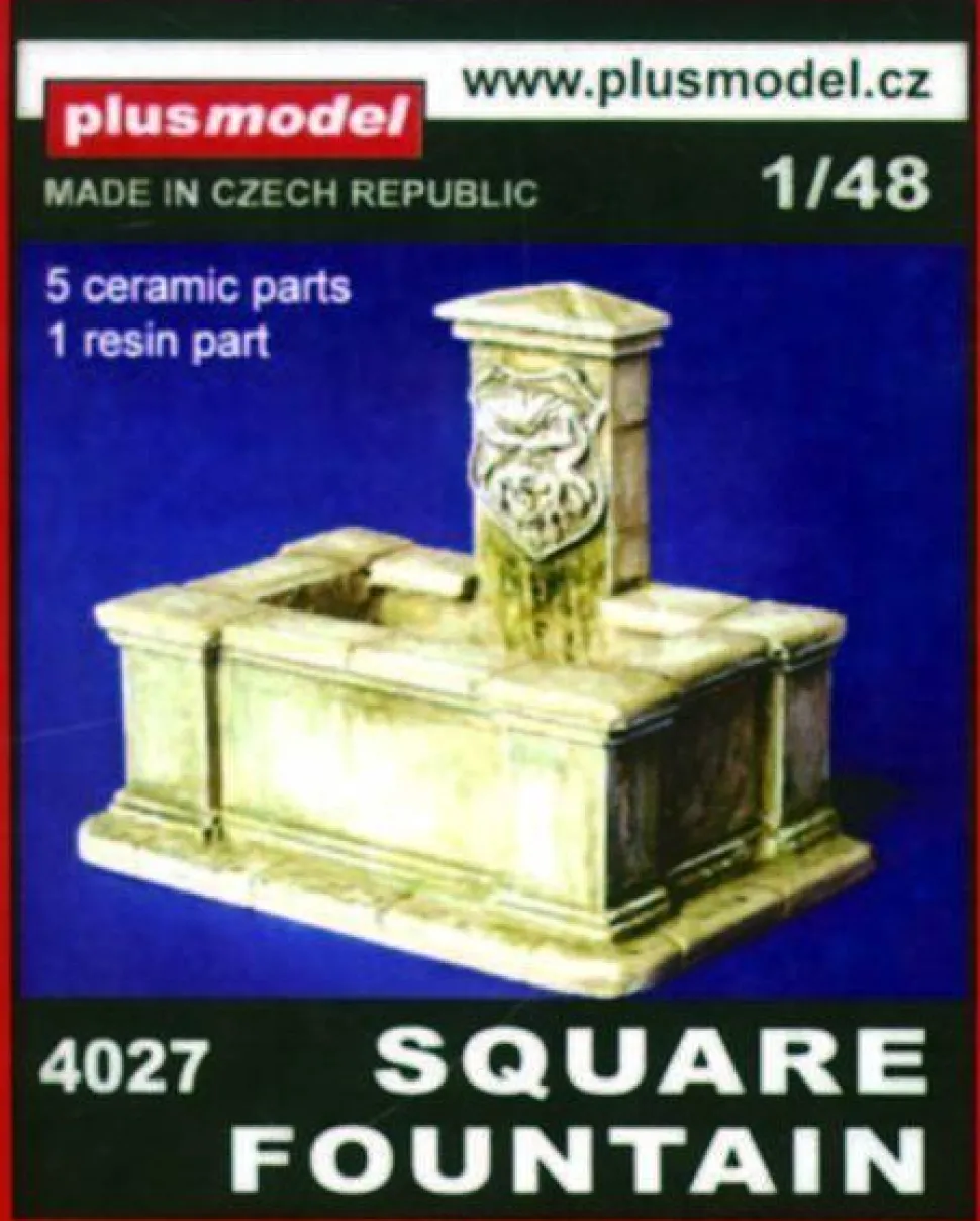 Brunnen Eckig - 1:48e - Plus model - Plus Model