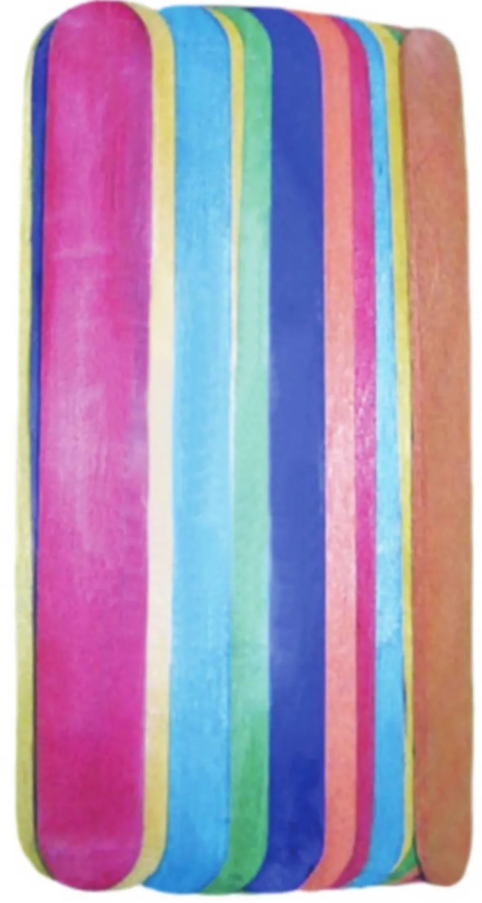 Bâtonnet à bricoler multicolore grand, set de 50 - Eduplay