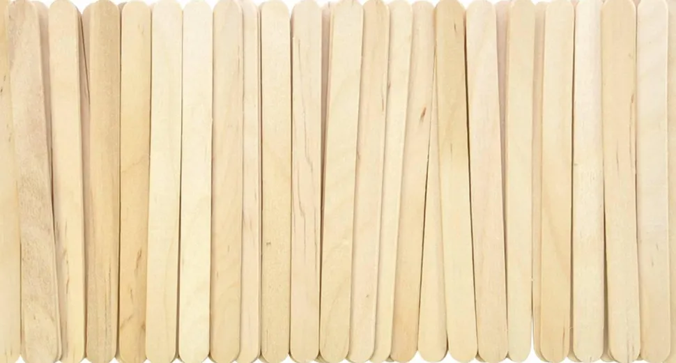 Bâtonnet à bricoler nature petit, set de 50 - Eduplay