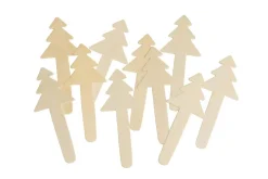 Bâtonnets de bricolage sapin de Noël set de 10 - Eduplay