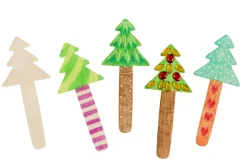 Bâtonnets de bricolage sapin de Noël set de 10 - Eduplay