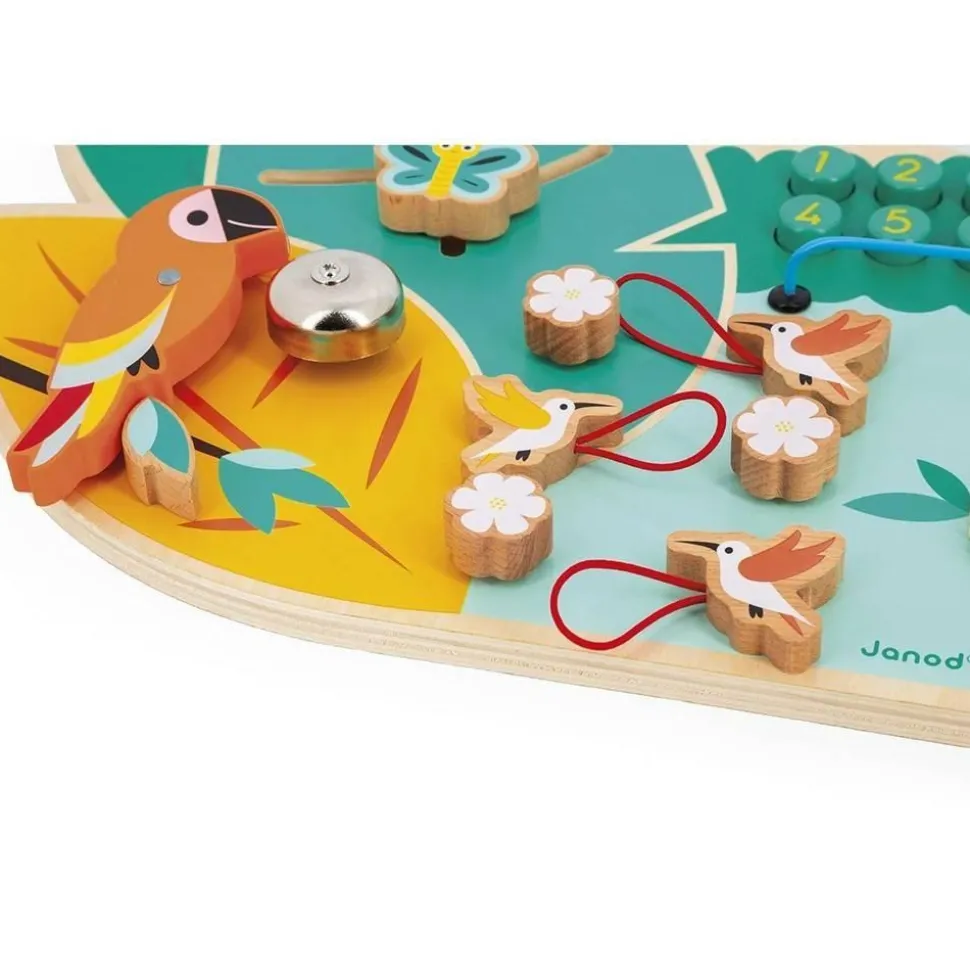 busy board crocodile en bois tropik - Janod