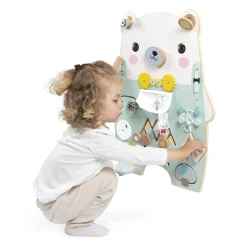 Busy-board Ourson en bois Pure - Janod