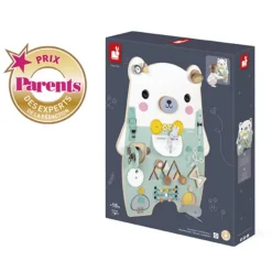 Busy-board Ourson en bois Pure - Janod