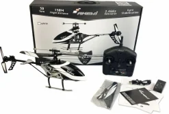 Buzzard V2 Mono Rotor 4CH RTF Blanc - Amewi