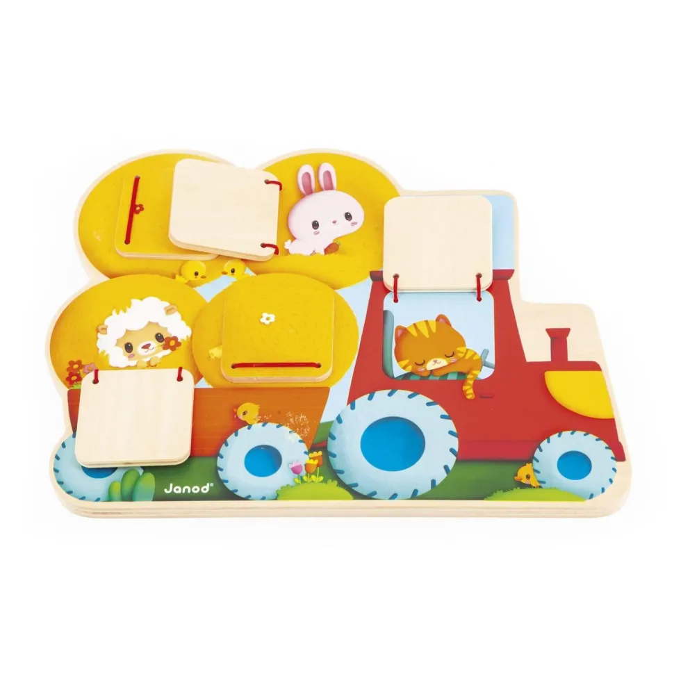 Cache-Cache : Tracteur Ferme - Janod