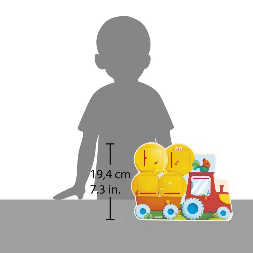 Cache-Cache : Tracteur Ferme - Janod