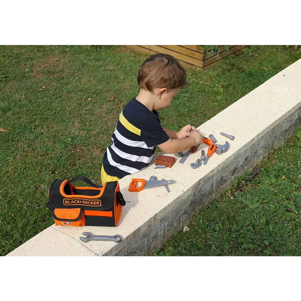 Caisse à outils en tissu Black et Decker - Smoby