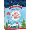 Calendrier de l'avent : 24 Puzzles - Village de Noël - Eurographics