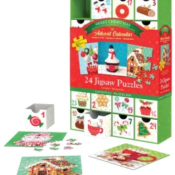 Calendrier de l'Avent : 24 Puzzles : Doux Noël - Eurographics