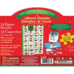 Calendrier de l'Avent : 24 Puzzles : Doux Noël - Eurographics