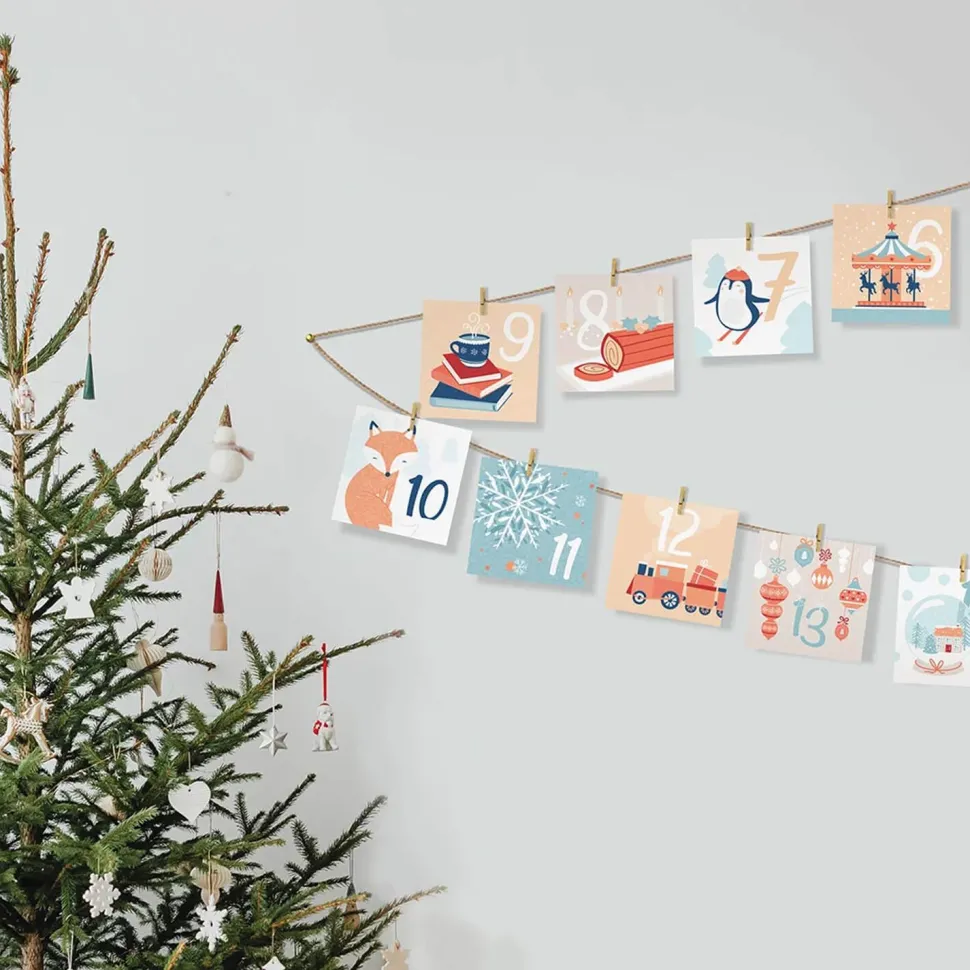 Calendrier de l'avent : Moments en famille - L'atelier Gigogne