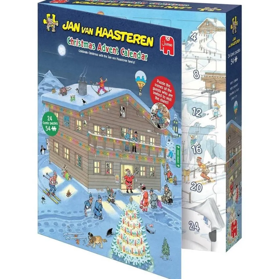 Calendrier de l'Avent : Puzzles Jan Van Haasteren - Diset