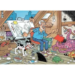 Calendrier de l'Avent : Puzzles Jan Van Haasteren - Diset