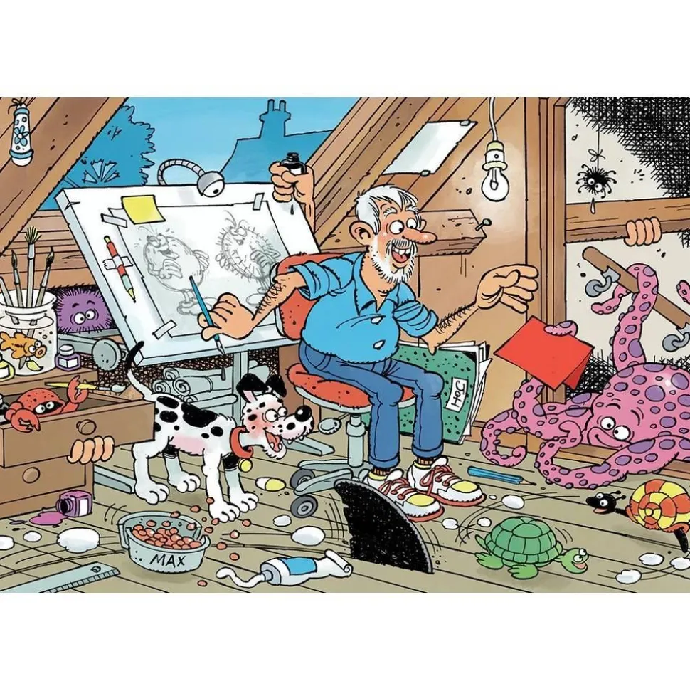 Calendrier de l'Avent : Puzzles Jan Van Haasteren - Diset