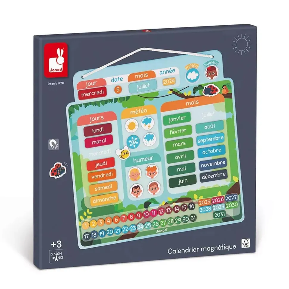 CALENDRIER MAGNETIQUE - Janod