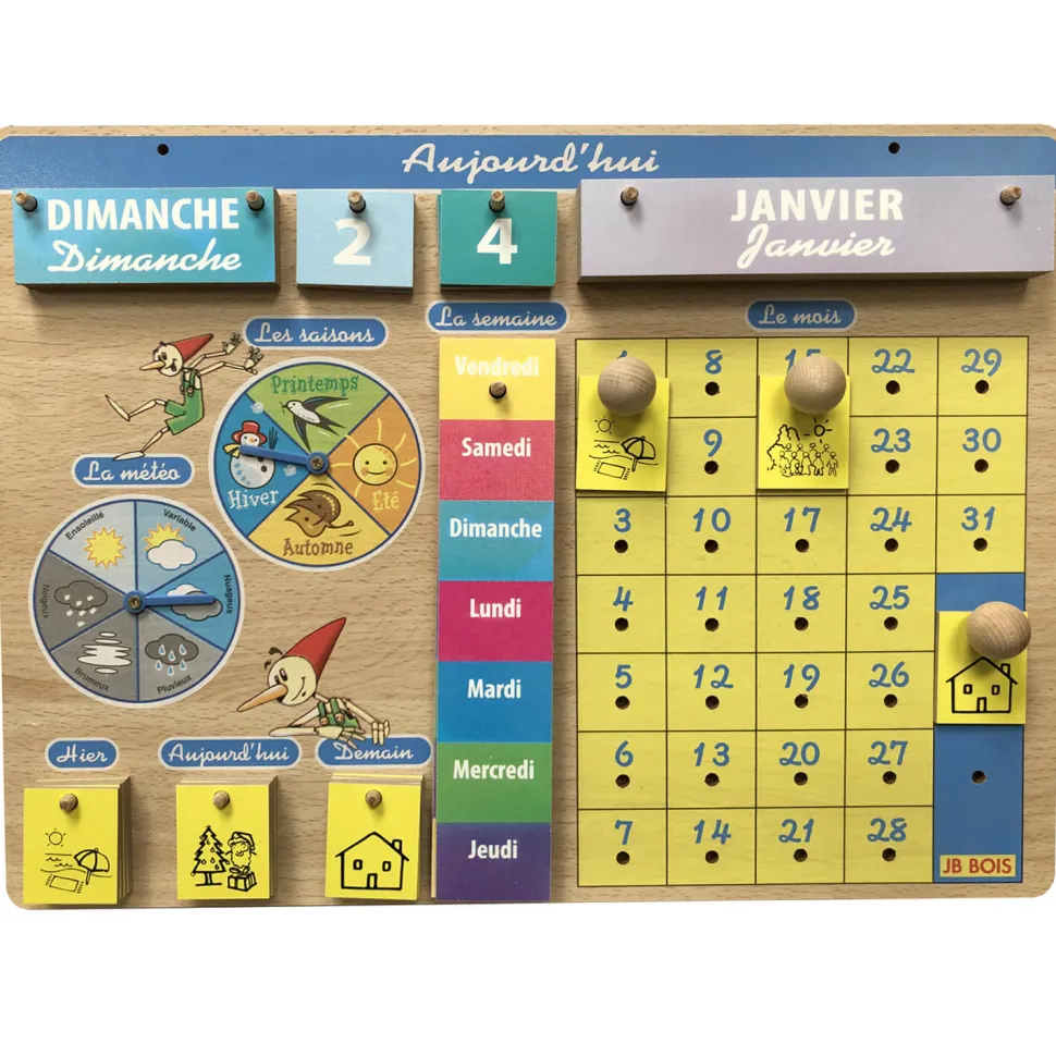 Calendrier perpétuel - JB-Bois