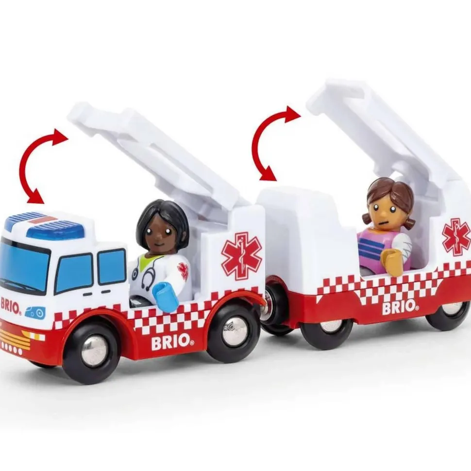 Camion Ambulance Son et Lumière - Brio