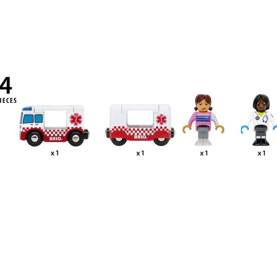 Camion Ambulance Son et Lumière - Brio