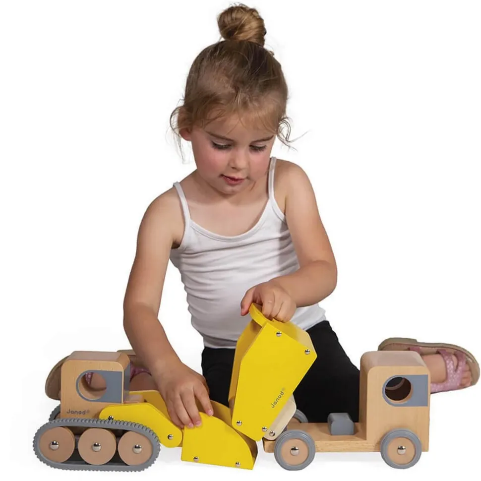 Camion benne et Pelleteuse BOLID - Janod